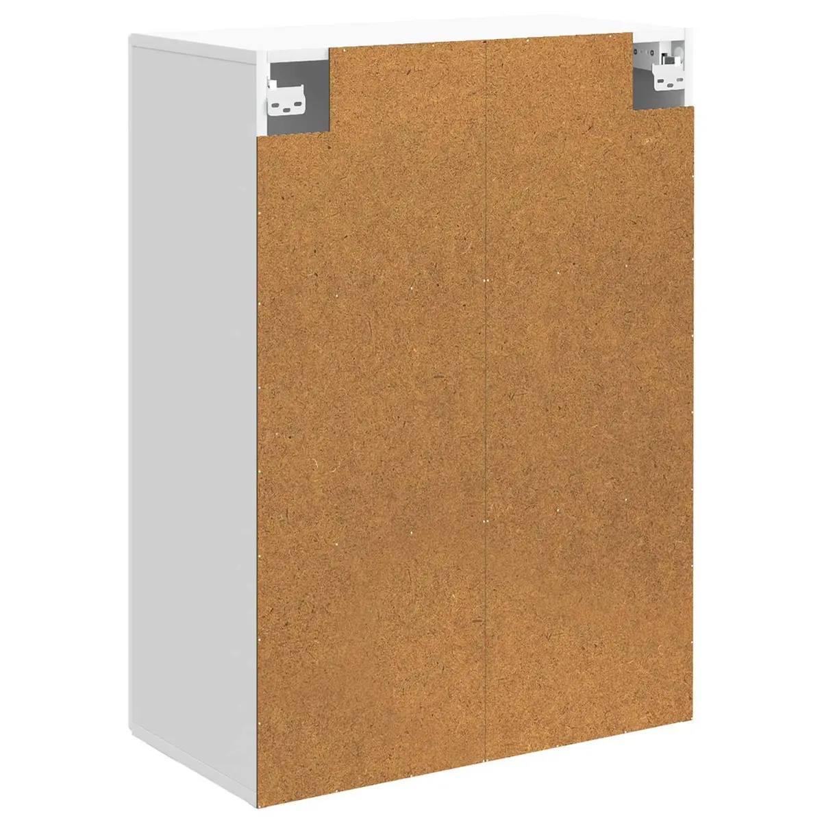 Wall-Mounted Storage Cabinet for Living Room Bedroom Garage White Engineered Wood 66 x 34.5 x 90 cm