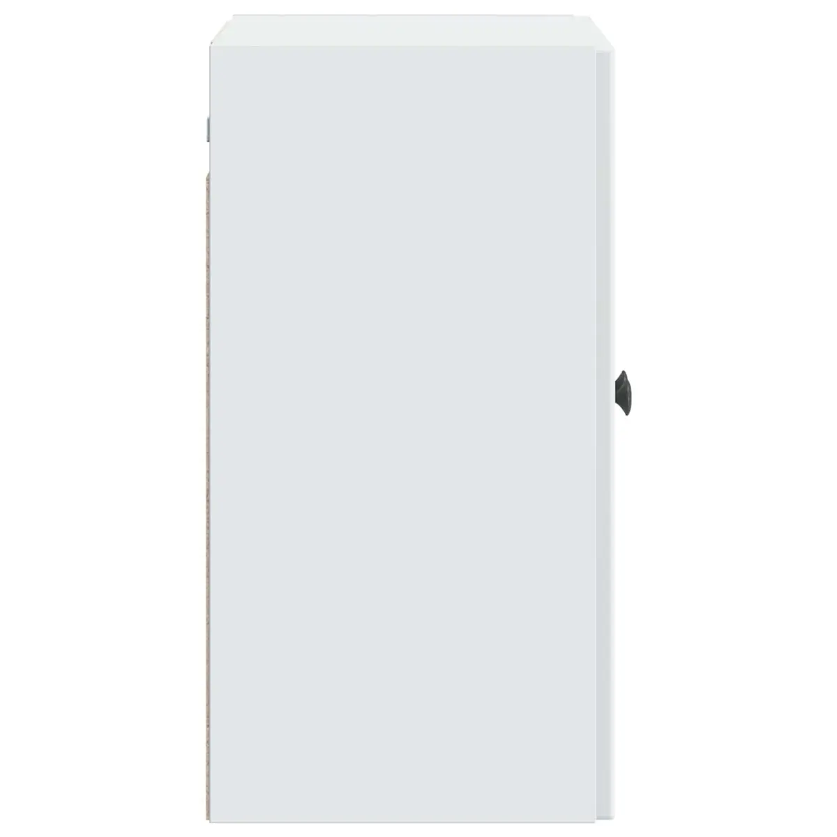 Wall-Mounted Storage Cabinet Living Room Bedroom 59x31x60cm Engineered Wood Shelves Door