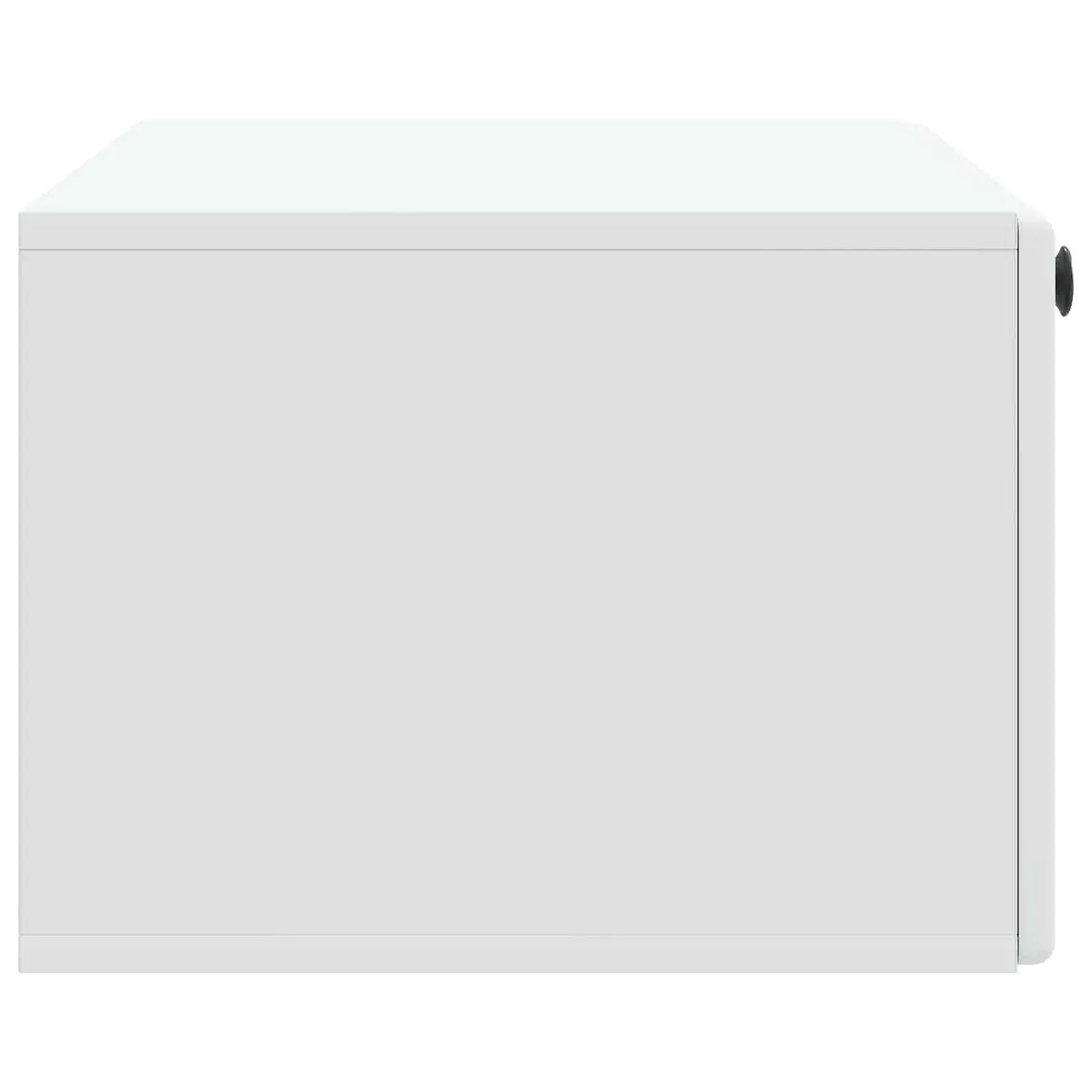 Wall-Mounted TV Cabinet Living Room 78.5 x 41 x 30 cm White Engineered Wood Storage Unit