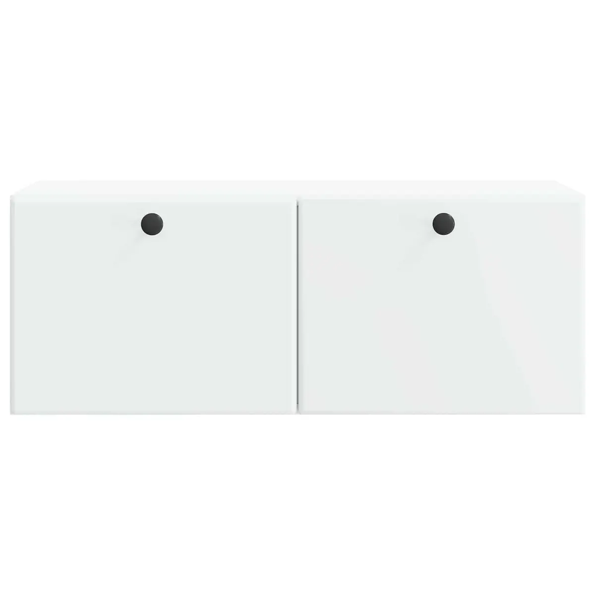 Wall-Mounted TV Cabinet Living Room 78.5 x 31 x 30 cm White Engineered Wood Storage Unit