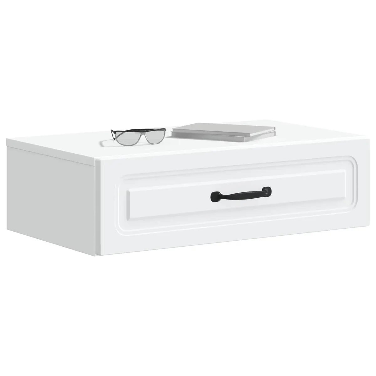 59cm Wall-Mounted Storage Cabinet in White