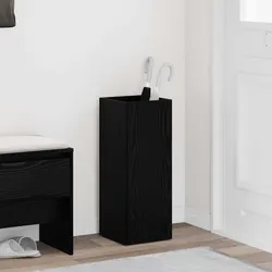 Umbrella Stand Dimensions: 25 x 24.5 x 64 cm, Black Wood