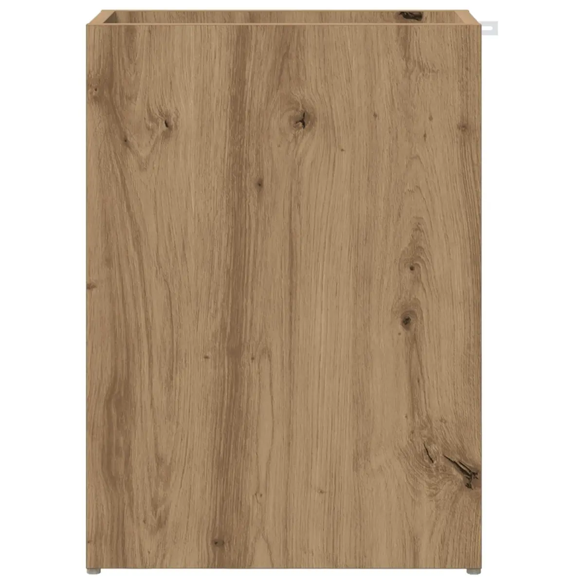 Umbrella Stand for Entryway Hallway Rectangular Brown Engineered Wood