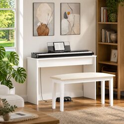 Keyboard Stand Dimensions: 100x32x64cm - Engineered Wood