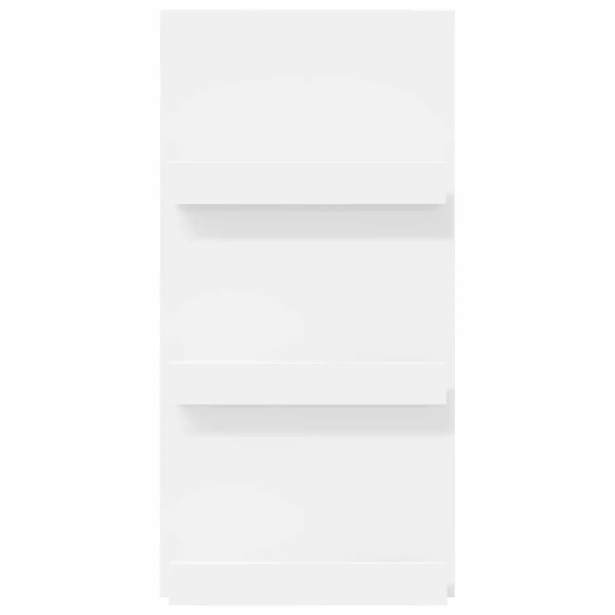Magazine Rack for Living Room Office Bedroom White 51 x 11 x 102 cm