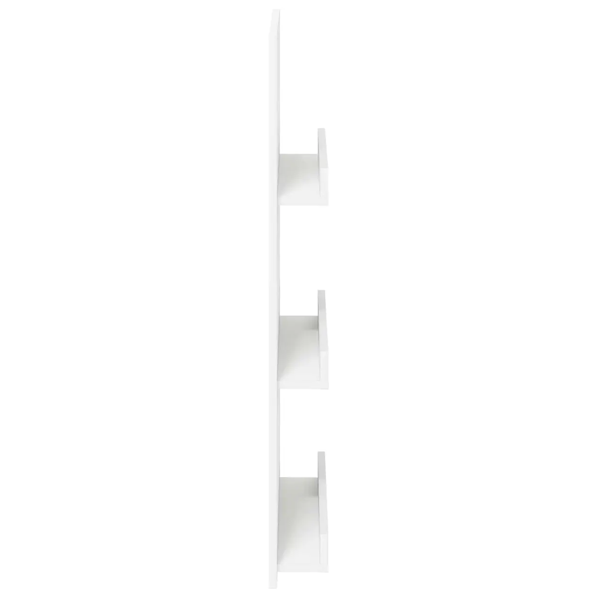 Magazine Rack for Living Room Office Bedroom White 51 x 11 x 102 cm