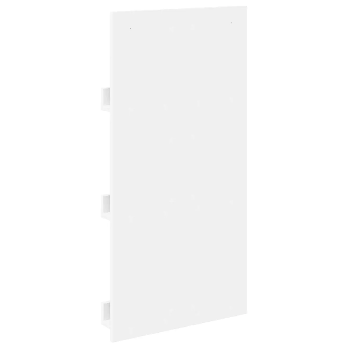 Magazine Rack for Living Room Office Bedroom White 51 x 11 x 102 cm