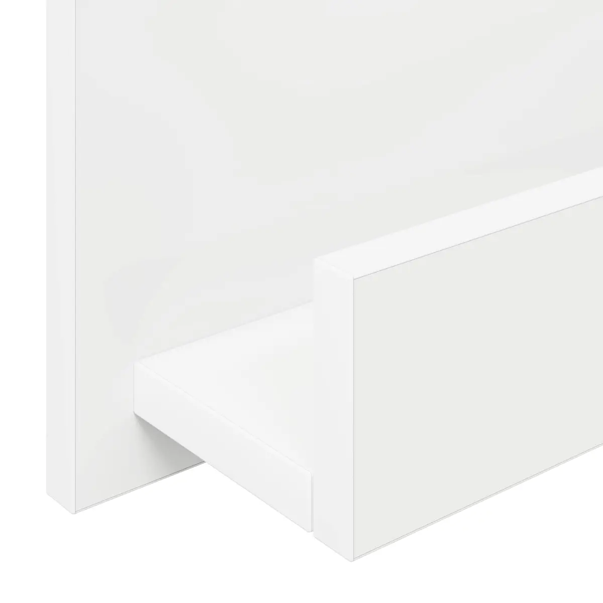 Magazine Rack with Shelf for Living Room Office Bedroom 43cm