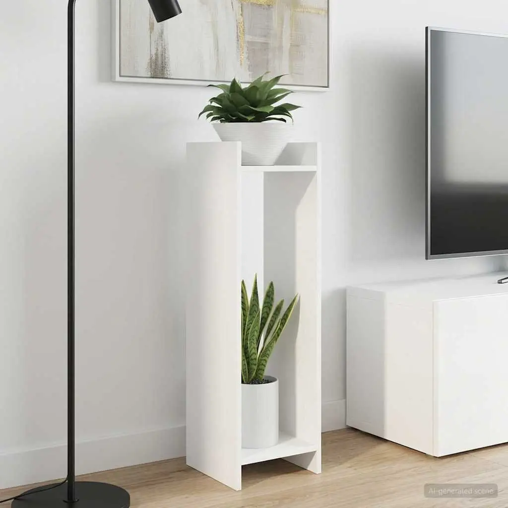 Plant Stand Indoor 30 x 30 x 100 cm Vertical Display Organizer 2 pcs White