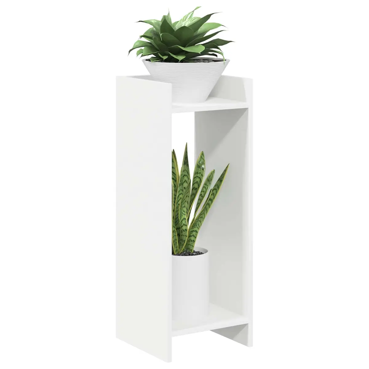 Plant Stand Indoor 30 x 30 x 80 cm Modern Vertical Space-Saving 2 Piece
