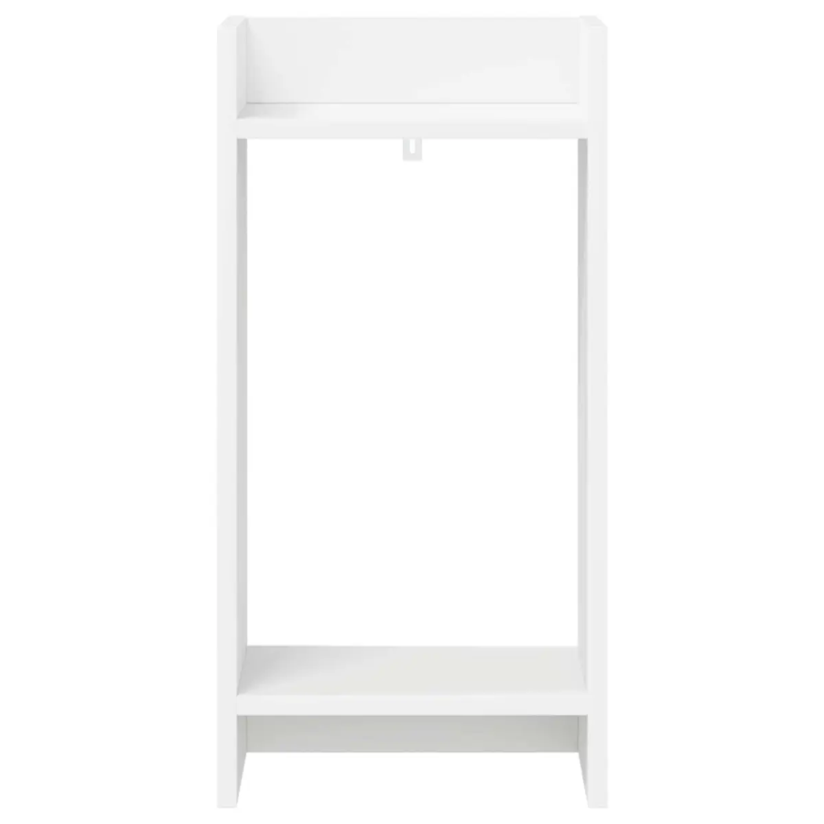 Plant Stand Indoor 30x30x60cm 2 Pcs White Engineered Wood Display Shelf