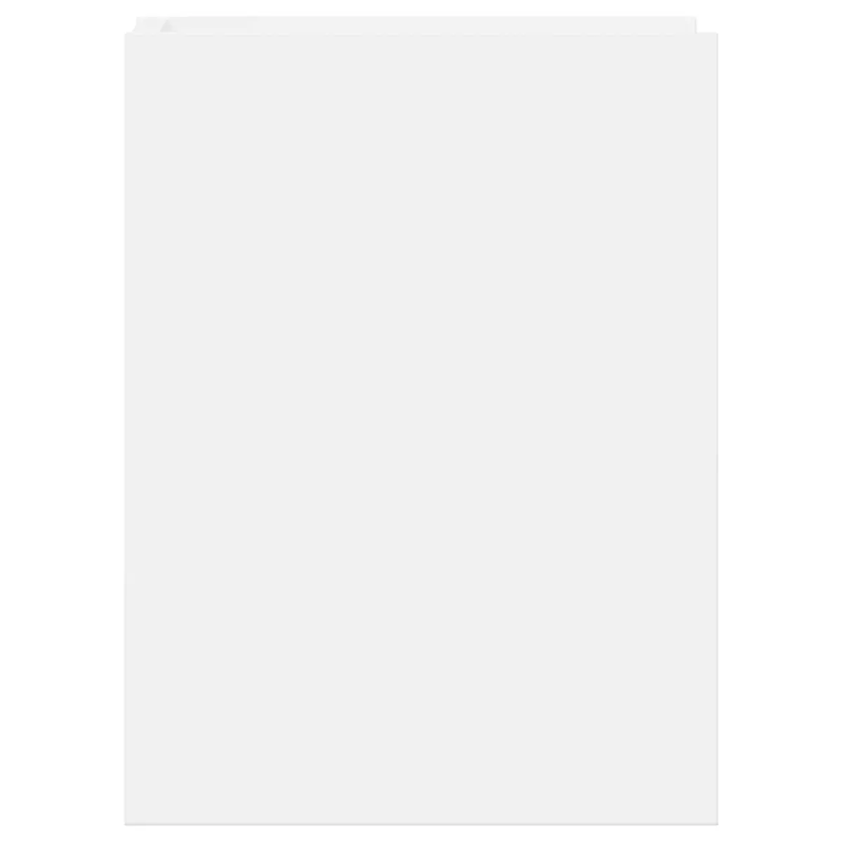 Plant Stand Indoor 30x30x40cm 2 Pieces White Modern Decor Display Shelf