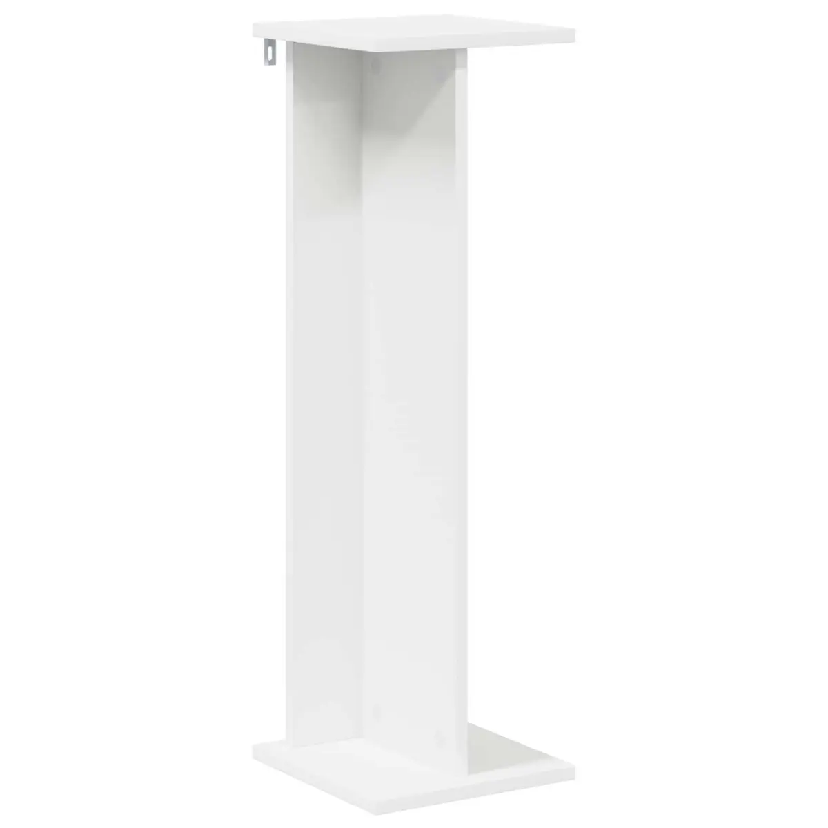 2-Piece White Plant Stand Set