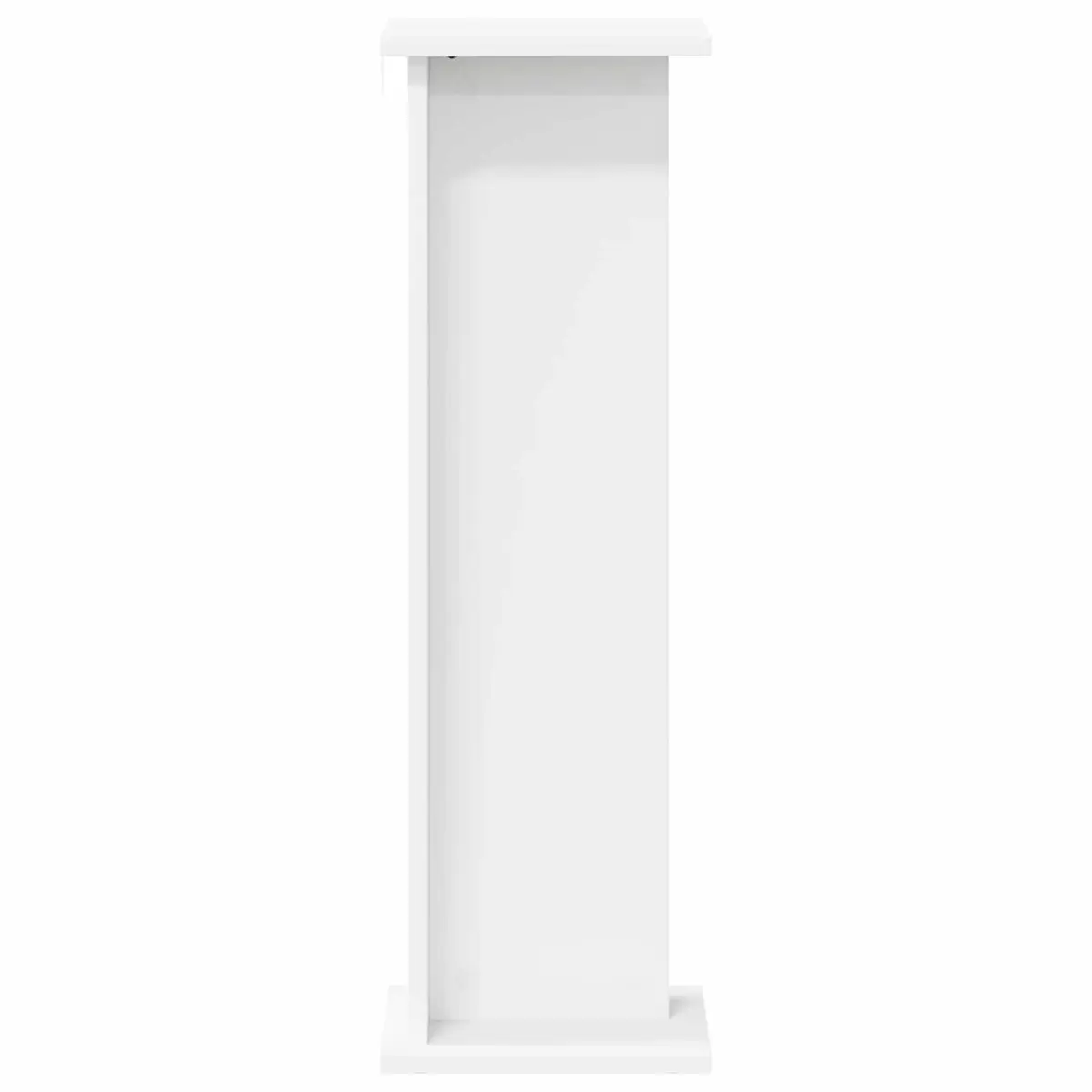 2-Piece White Plant Stand Set