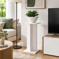 Plant Stand Specifications: Set of 2 in White