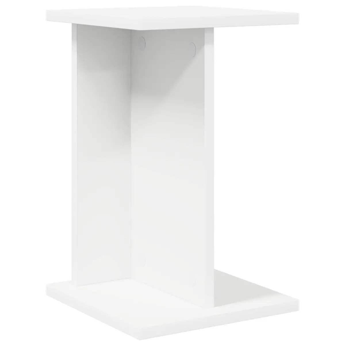 Plant Stand 2 pcs White Modern Multi-Tier Indoor Display Engineered Wood 40.5cm