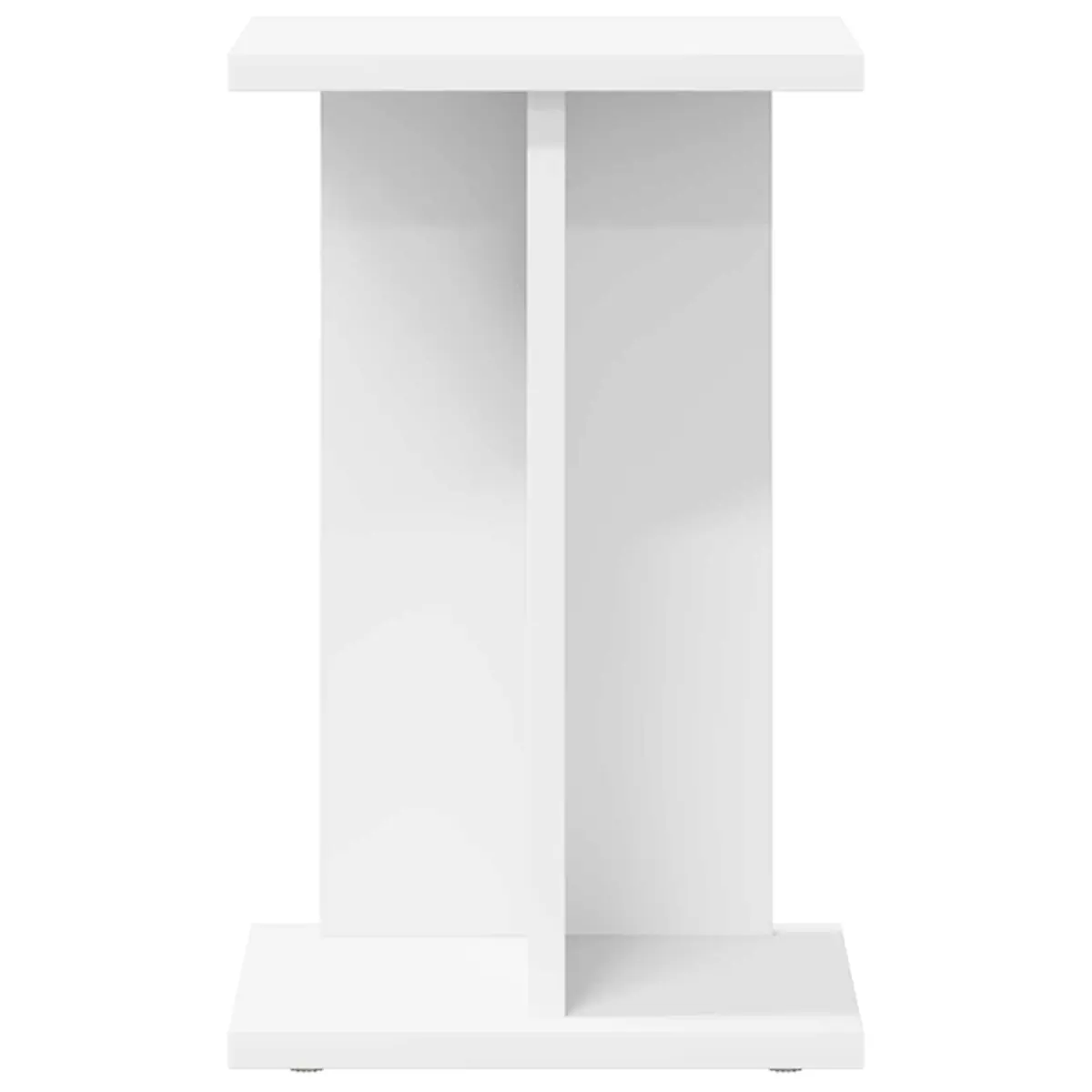 Plant Stand 2 pcs White Modern Multi-Tier Indoor Display Engineered Wood 40.5cm