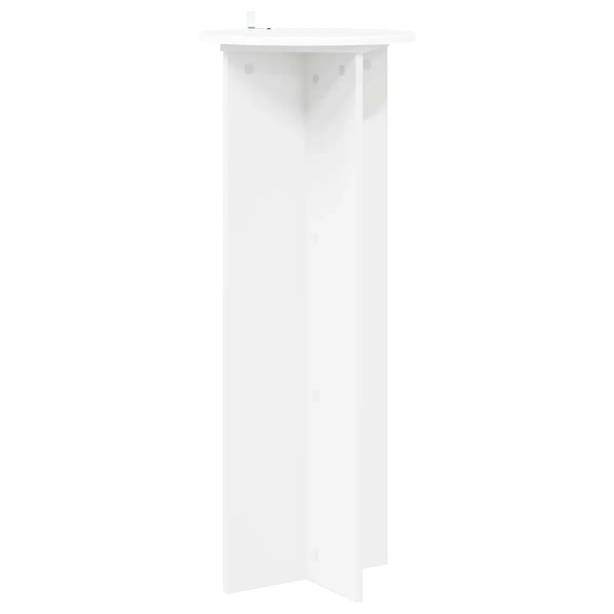 Plant Stand Indoor 2 Piece White Modern Contemporary Ø40 x 100 cm