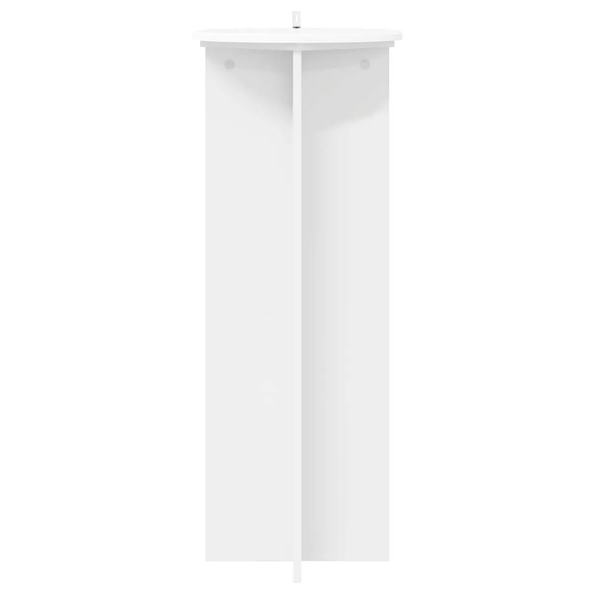 Plant Stand Indoor 2 Piece White Modern Contemporary Ø40 x 100 cm