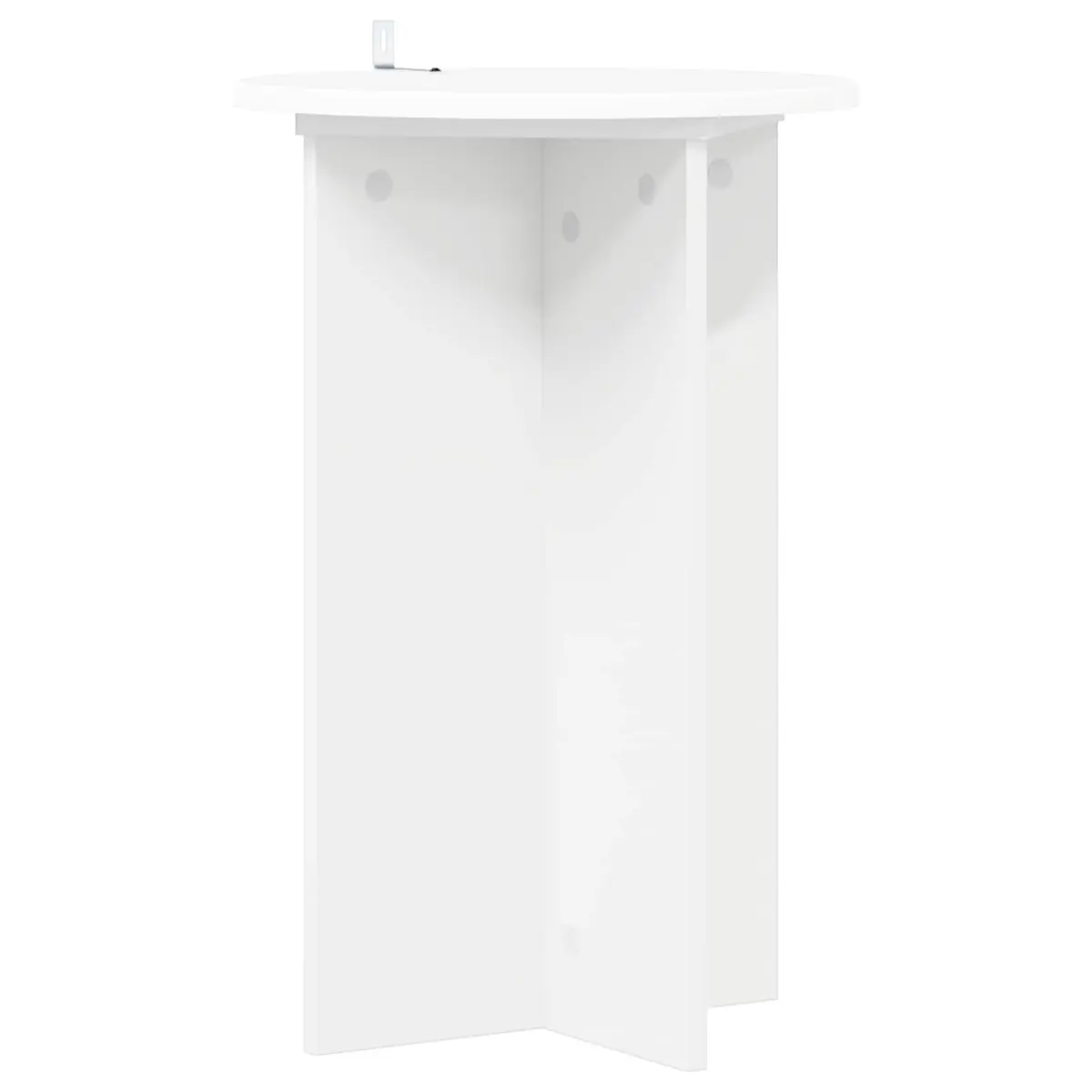 White Plant Stand Set, Ø40 cm, Indoor Use