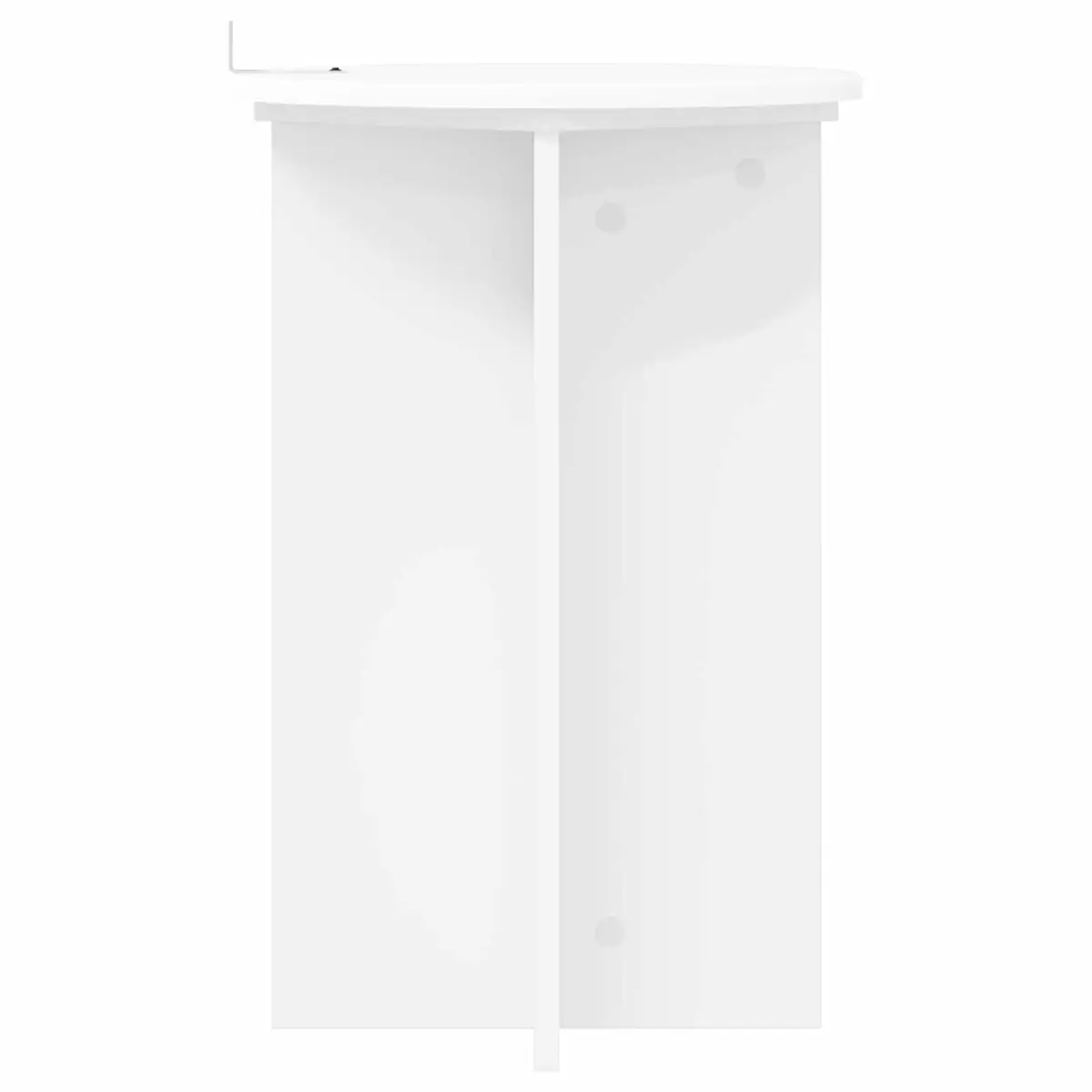 White Plant Stand Set, Ø40 cm, Indoor Use