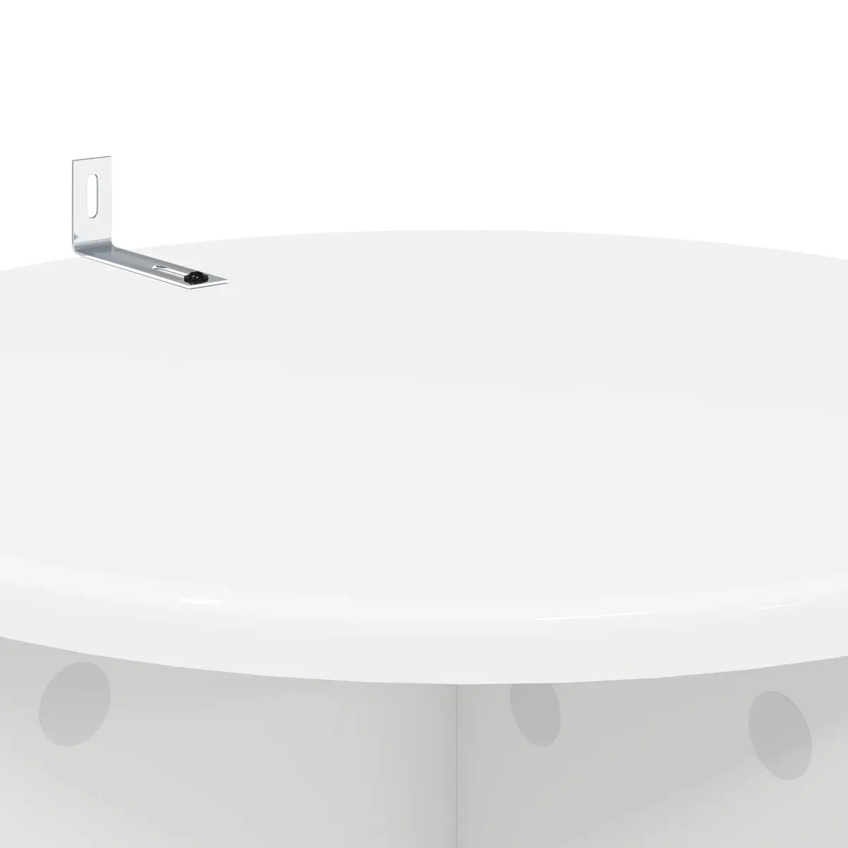 White Plant Stand Set, Ø40 cm, Indoor Use
