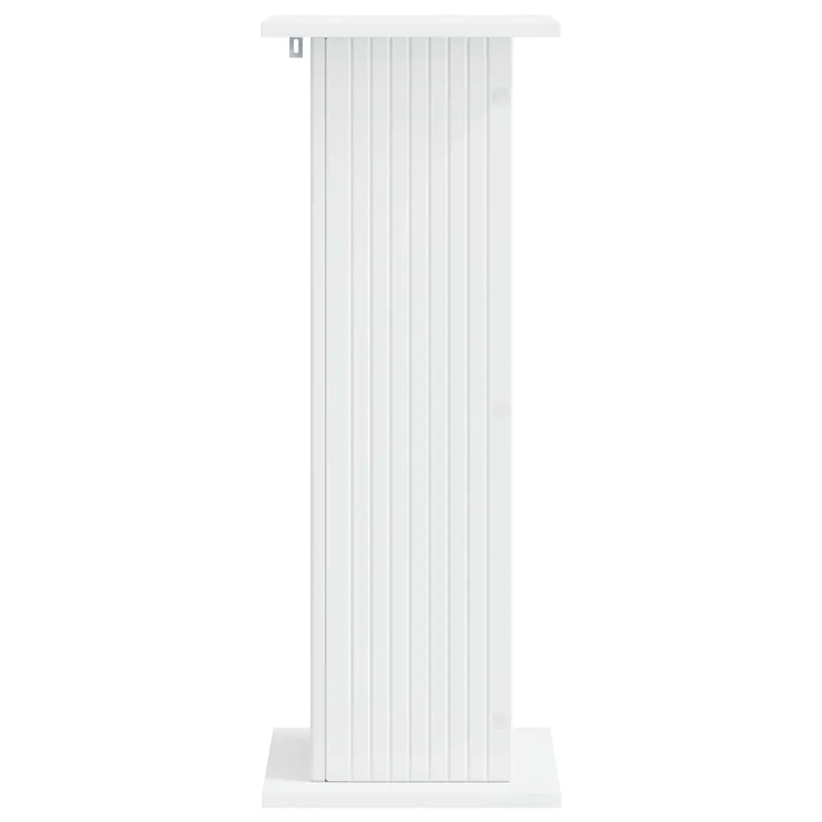 Plant Stand Indoor Display Riser 30.5 x 30 x 80.5 cm 2 Pieces White Home Garden Décor