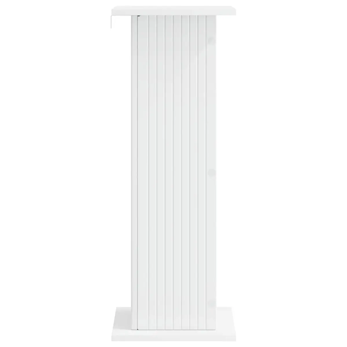 Plant Stand Indoor Display Riser 30.5 x 30 x 80.5 cm 2 Pieces White Home Garden Décor