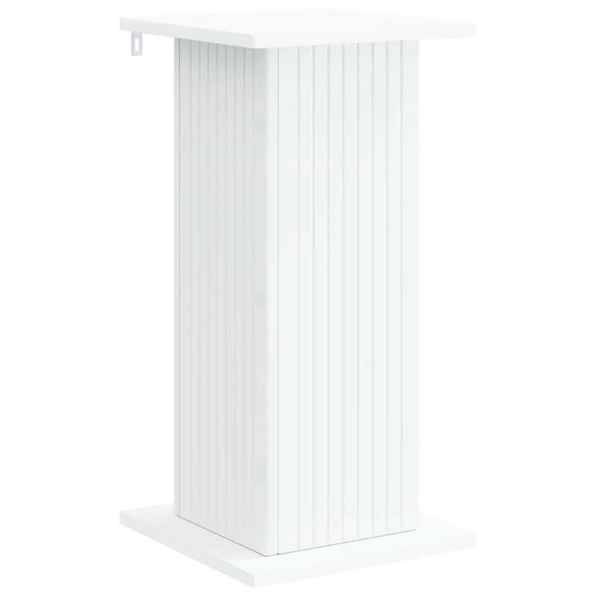 Plant Stand Indoor 2 Pieces White Modern Display Shelving Unit