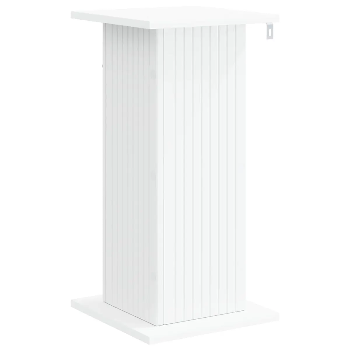 Plant Stand Indoor 2 Pieces White Modern Display Shelving Unit