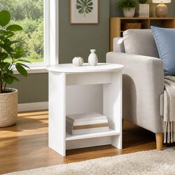 White Side Table Specifications: 50x39.5x55cm