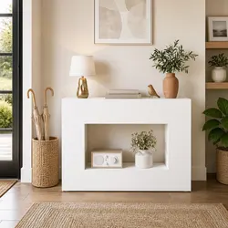 Console Table Specifications: 101 x 29 x 74 cm, Durable Design