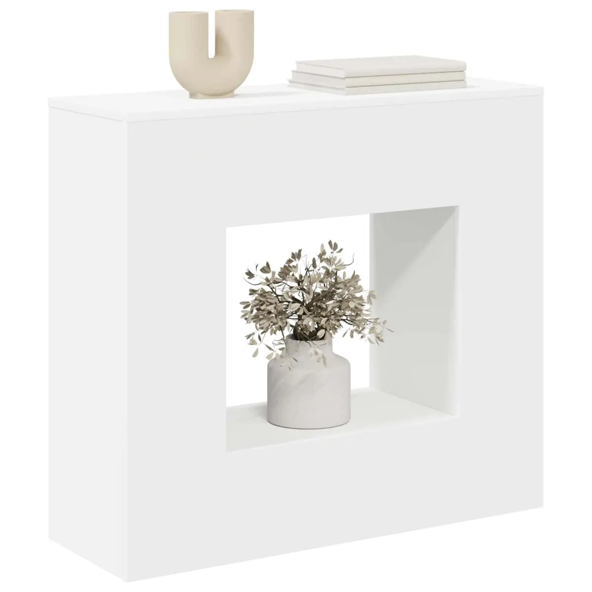 Console Table 82x29x74cm Entryway Living Room Display Storage Shelves Drawers
