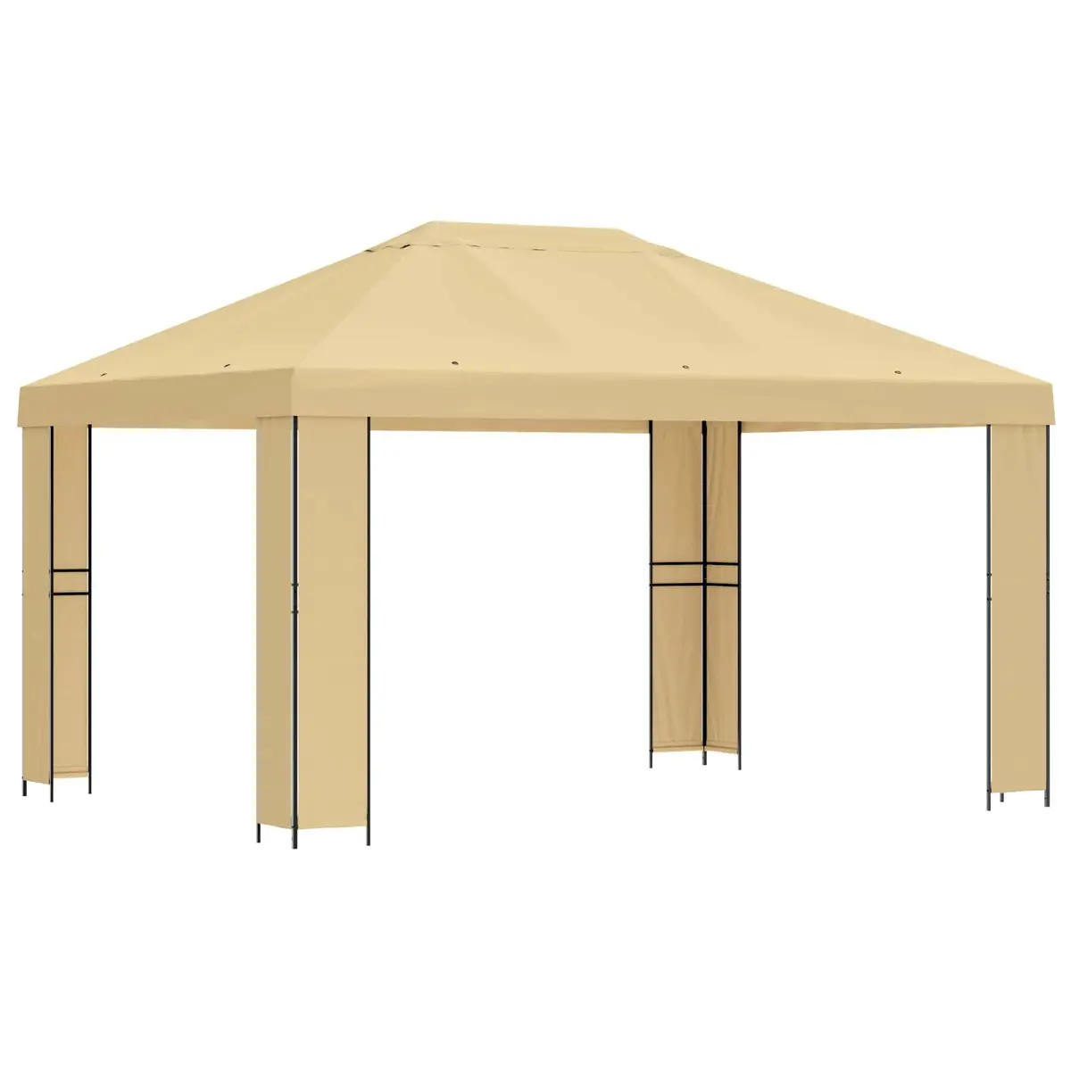 4x3m Cream Gazebo Canopy