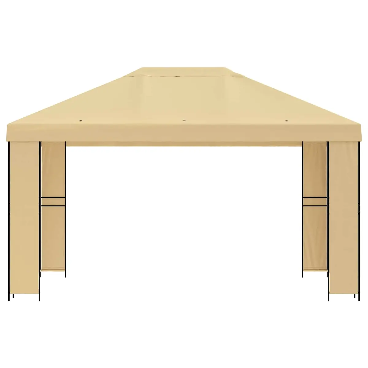 4x3m Cream Gazebo Canopy