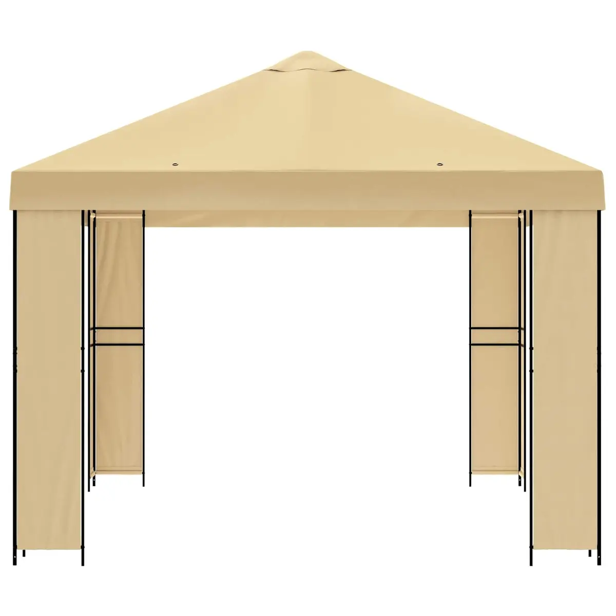 4x3m Cream Gazebo Canopy