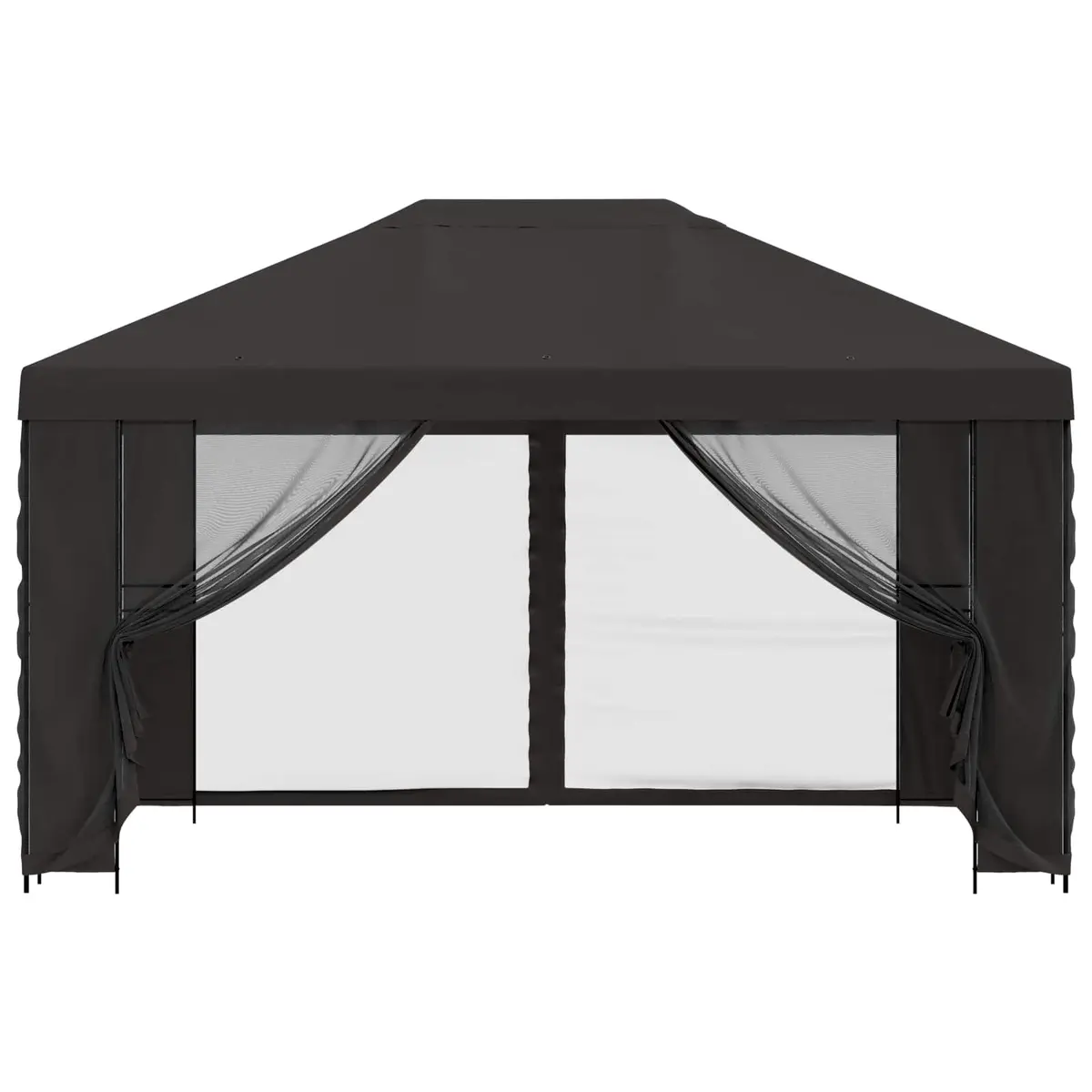 Garden Gazebo Canopy 4x3m Anthracite Outdoor Structures Shade Pavilion