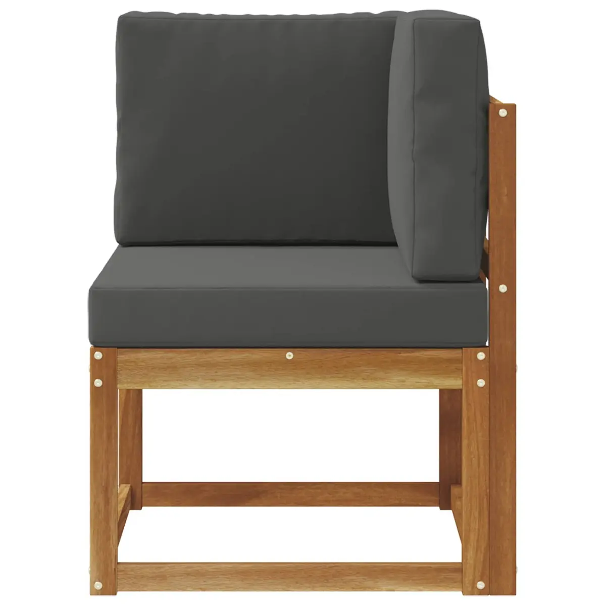Modular Outdoor Corner Sofa in Brown