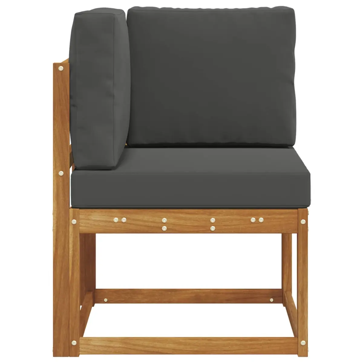 Modular Outdoor Corner Sofa in Brown