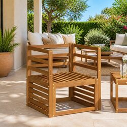 Brown Engineered Wood Armrests - Specs and Dimensions