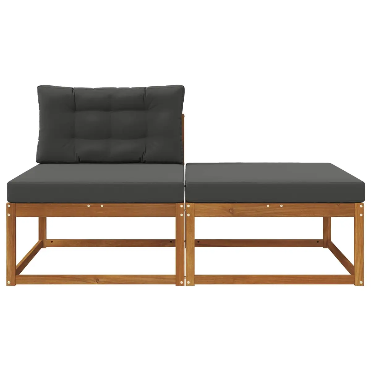 Outdoor Sectional Sofa Units Garden Patio Furniture 2 Piece