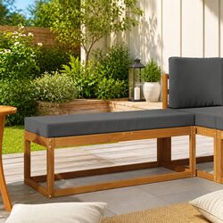 Outdoor Sectional Sofa Modular Seating Set Patio Garden Furniture Pieces
