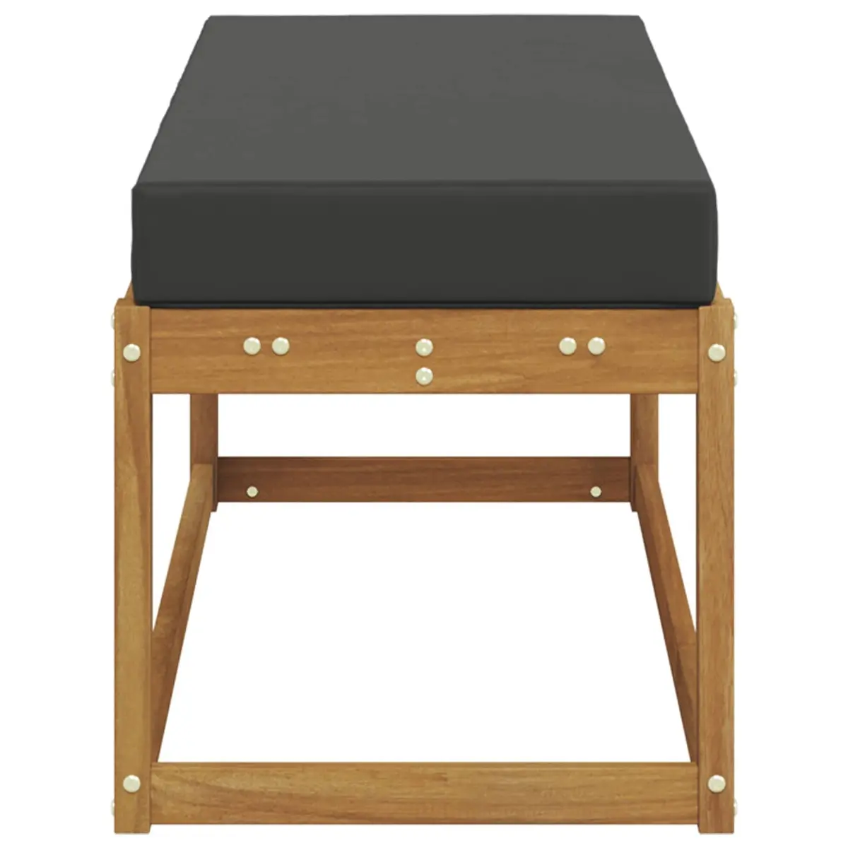Outdoor Stool Bench Acacia Wood Garden Seat Patio Bench Backyard Seating