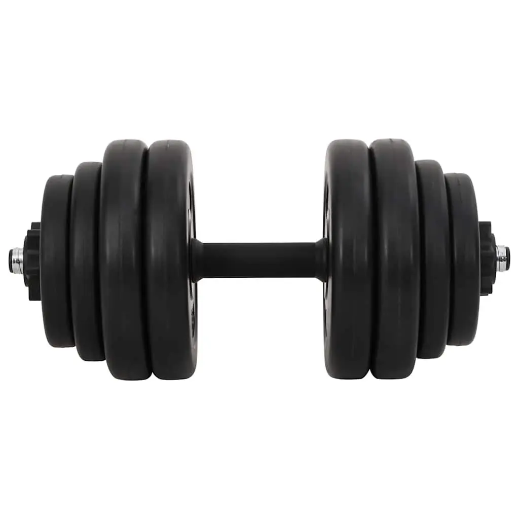 Red Dumbbells 2x15kg Weight Set