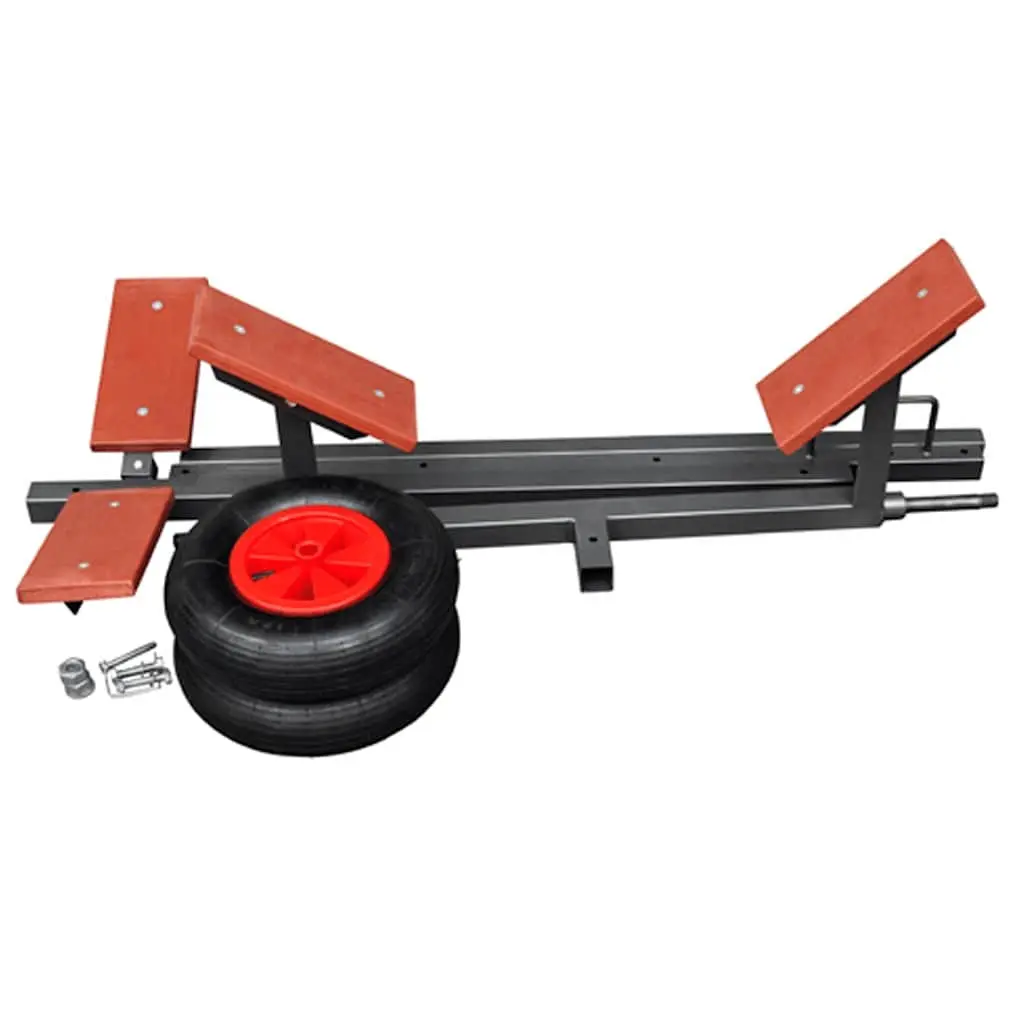 Boat Trailer for Small Vessels 160 kg Capacity Adjustable Frame