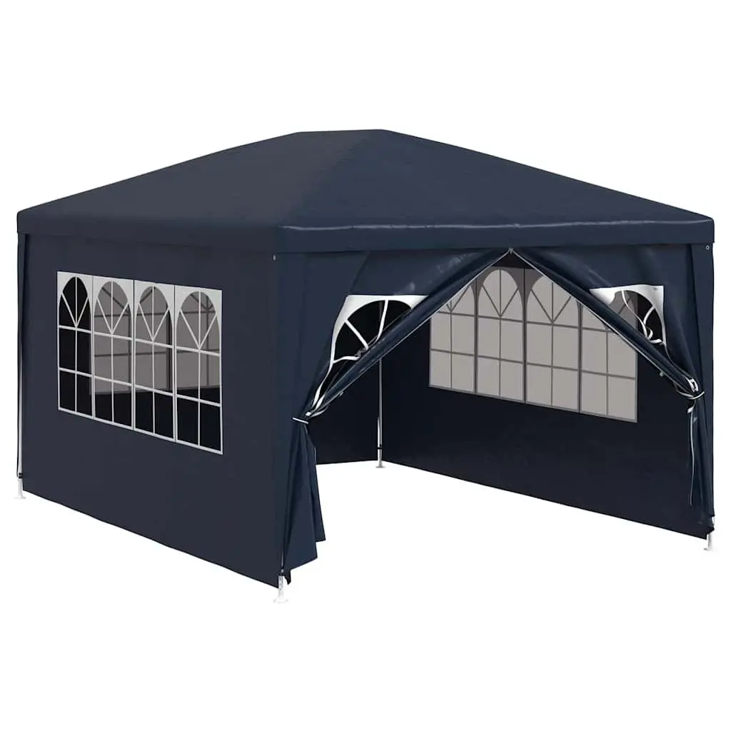 Party Tent Outdoor 3x4 m Garden Canopy Gazebo Shelter Blue
