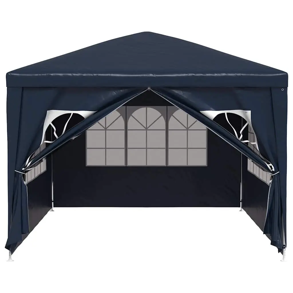 Party Tent Outdoor 3x4 m Garden Canopy Gazebo Shelter Blue