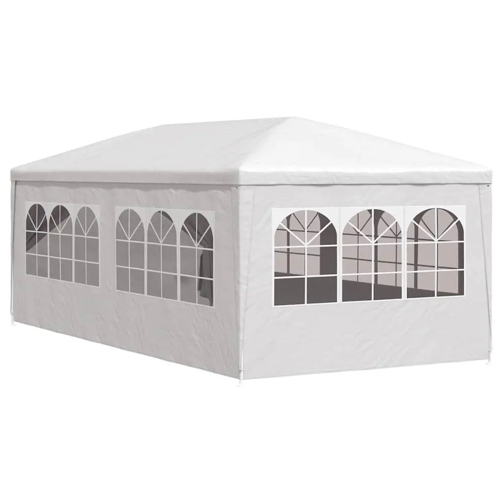Party Tent 3x6m White Outdoor Marquee Gazebo Garden Canopy Pavilion with Panels