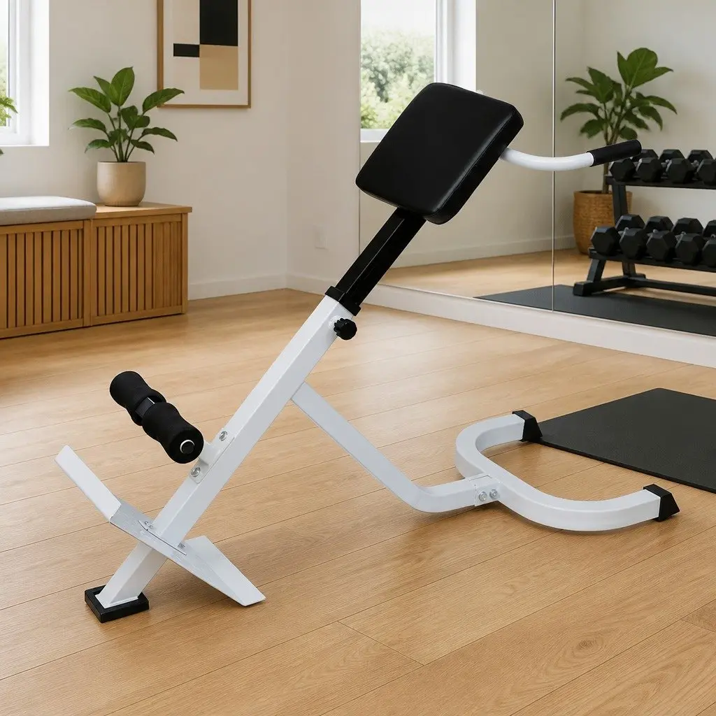 Back Extension Bench with Adjustable Heights 80cm-90cm