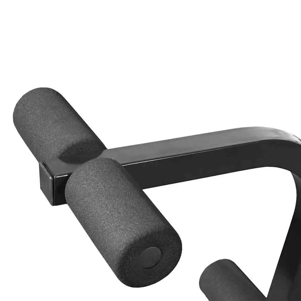 Fitness Workout Bench Grey Home Gym Exercise Equipment